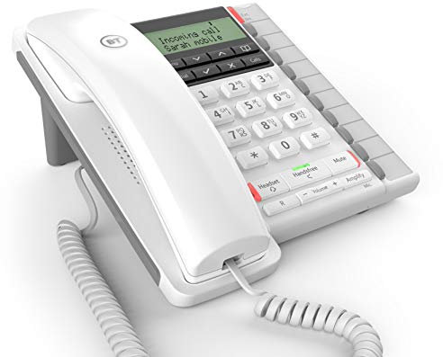BT 40209 Converse 2300 Corded Telephone, White