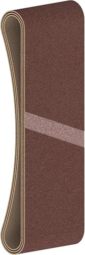 Bosch 3X PRO Paint on Wood and Hardwood X440 Sanding Belt for Sanders (for Paint on Wood, Hardwood, 75 x 480 mm, Grit 220, Professional Accessory Belt Sander)