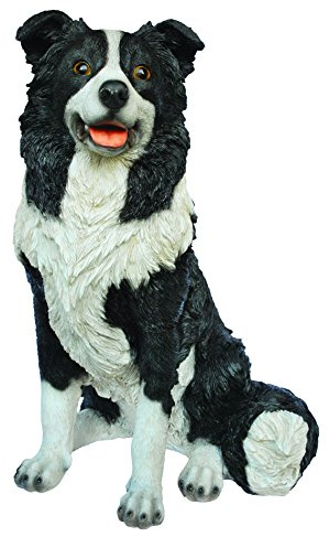 Vivid Arts XRL-SSDG-F Sitting Sheepdog Resin Ornament
