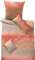 Curt Bauer Bettwäsche Damast 155 x 220 cm (40 x 80 cm) Orange Koralle