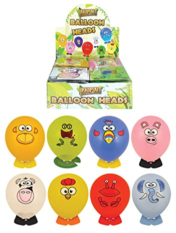 24 x Auto Fabricación Cabeza Animal Globos - REFERENCIA PBF185