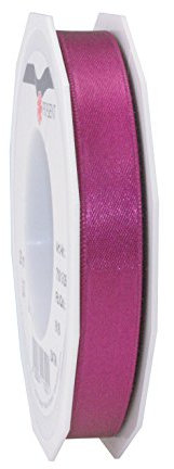 Präsent C.E. Pattberg Satin Bordeaux (rot), 25 m Satinband zum Einpacken von Geschenken, 15 mm Breite, Geschenkband zum Dekorieren & Basteln, Dekoband, Anlass