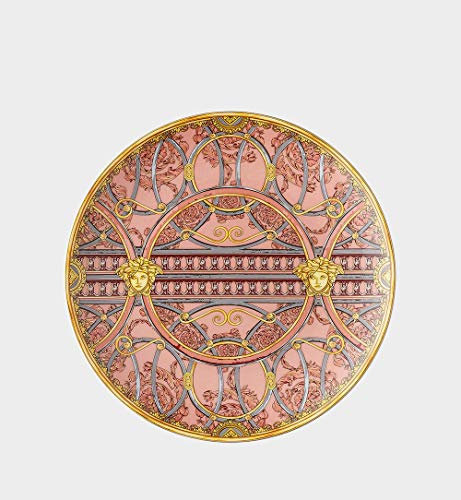 Versace PIATTINO cm 21 LA Scala del Palazzo - Rosa nex Collection 2018
