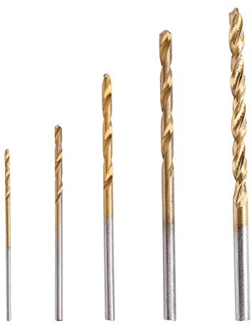 Juego de Brocas de Hss para Metal, Madera Y Plástico, 50 Piezas 1mm-3mm
