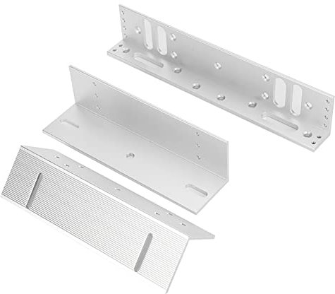 L&Z Magnetic Lock Bracket, Mounting Bracket for Electric Magnetic Lock, Support for Wooden & Metal Security Doors - 280kg/617.3lb