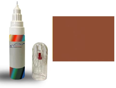 Xtremeauto RAL 8004 Copper Brown Pen Shiny Gloss Glossy Touch Up Paint Brush Repair Scratch Upvc Pvc Metal Wood