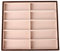 Kuuleyn Boîte de rangement pour lunettes de soleil à 10 grilles, tiroir d'affichage pour lunettes de soleil, boîte à lunettes de soleil