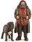 schleich 42638 Hagrid & Fang, ab 6 Jahren, Harry Potter - Spielfigur, 8 x 11,5 x 13 cm, Mehrfarbig/Meereswellen (Ocean Tides)