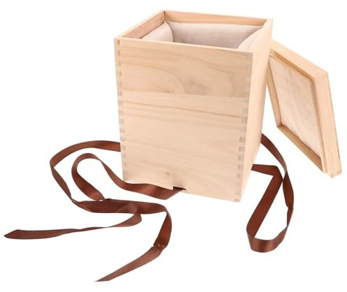 Scatola in legno per il in legno, per la confezione di tazze da tè, gioielli, porta tazze da tè, organizzatore regalo, in legno, porcellana, argento
