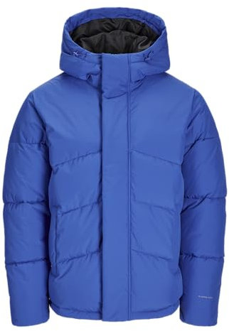 JACK & JONES Jjworld Puffer Jacket Veste Tampon, Bleu Nautique, M Homme