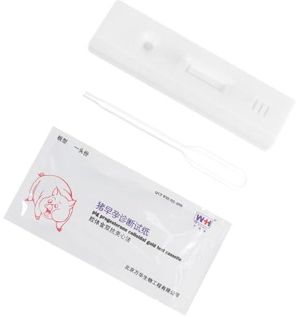 Beaupretty 4 Stück schwangere Testerin Tierversuchspapier Werkzeuge für Schwangerschaftstests bei Tieren Frühschwangerschaftserkennungspapier säen Farm-Test-Tool die Kuh Sau