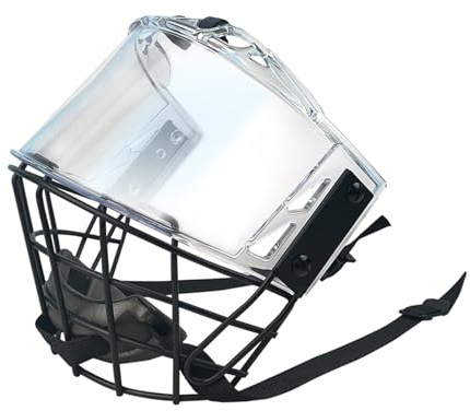 VPRO Jaula de máscara facial para casco de hockey sobre hielo (jaula transparente)