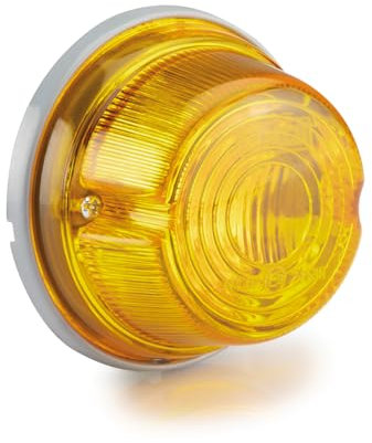 FKSTRAILER Oldtimer Traktor Blinkleuchte RUND rechts + links (E9) gelb