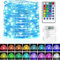 Fairy Lights Battery Operated 1 Pack 50 LED 16 Colour Changing Fairy Lights Larger RGB String Lights Indoor Outdoor Waterproof with Remote Control for Christmas Party Wedding Decorations(1PC;RGB)