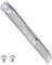 Shower Door Magnet Replacement Stainless Steel U-Channel -with Magnet and Screws Magnetic Latch for Swing Glass Shower Door Magnetic Strip