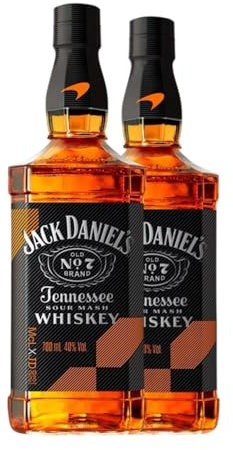 Whisky Bourbon Jack Daniel's Old No.7 McLaren Limited Edition 70 cl (Caja de 2 Botellas de 70 cl)