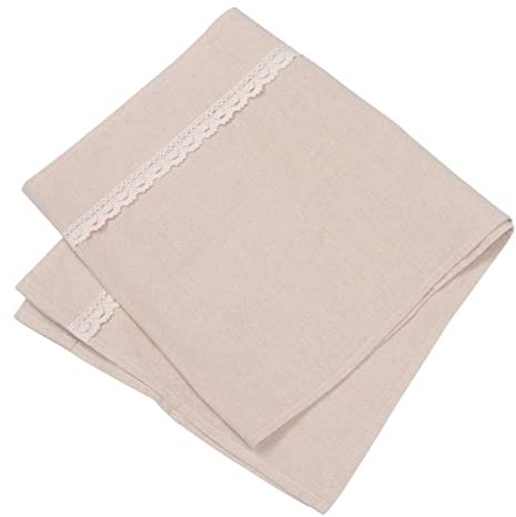 BIUDECO Linen Kitchen Curtains Short Half Curtain Pinch Pleat for Living Room Kitchen