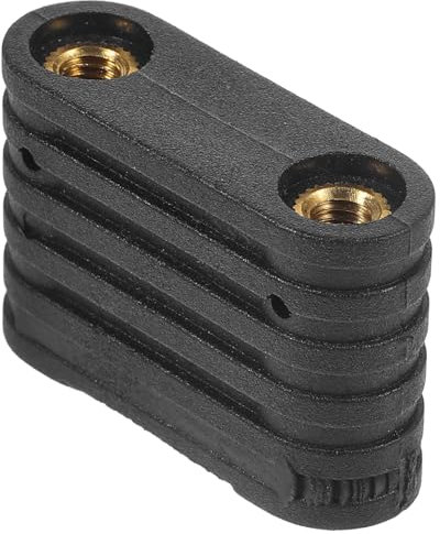 BESPORTBLE Accesorios para Tablas De Surf Inserciones De Cubierta Insertos De Anclaje para Cubierta De Kayak Kit De Tabla De Kayak Inserto De Placa Kayak Suministros Páginas Black