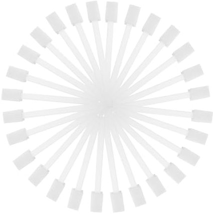 Healvian 30pcs Cleaning Brush for Toilet and Gap Cleaning Handheld Long Handle Crevice and Groove Brushes