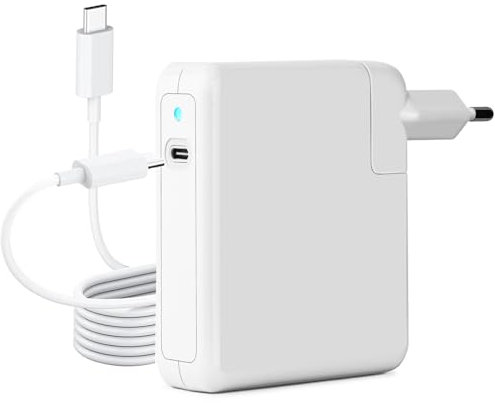 MacBook Pro Ladegerät 96W USB C Netzteil Mac Book Ladekabel Kompatibel mit MacBook Pro 13/14/15/16 Zoll/Mac Book Air Kompatibel mit iPad/Thinkpad/HP/Dell mit 1.8M USB C auf C Ladekabel
