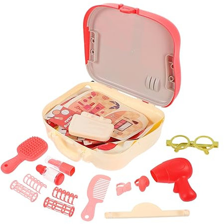Abaodam 1satz Haushaltskosmetik Spielzeug Lustiges Make-up Für Interaktives Rollenspielzeug Mit Schminktisch Und Zubehör Fördert Die Kreativität Und Hand-Augen-koordination
