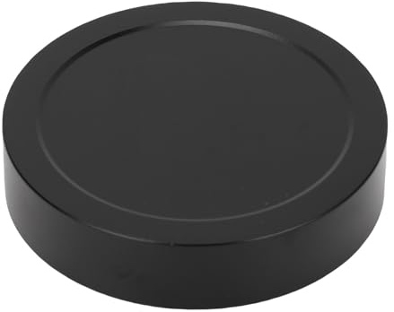Aluminiumlegierung Metalllinsenkappe für Q Q2 Q3, Vordere Objektivabdeckung mit Weichem Dämpfung Schützt vor Staub Dreck und Fingerabdrücken Kompaktes Leichtes Design Schwarz