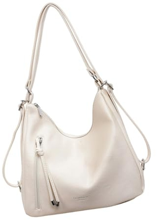 Shntig Mehrzweck-Rucksack mit großem Fassungsvermögen, PU-Schultertasche mit umwandelbarem Riemen für Büros, Schule, Reisen, tägliches Einkaufen, Unisex, repräsentative Tasche