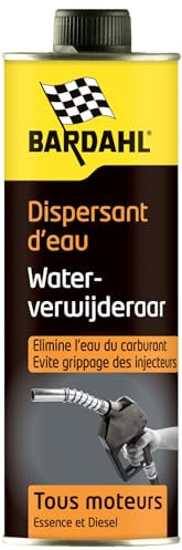 Bardahl 1082 DISPERSANT D’Eau Essence & Diesel, Flacon de 300 mL