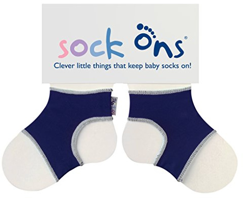 Sock Ons 90033.0 Sockenhalter Strumpfhalter, Small, 0-6 m, dunkelblau