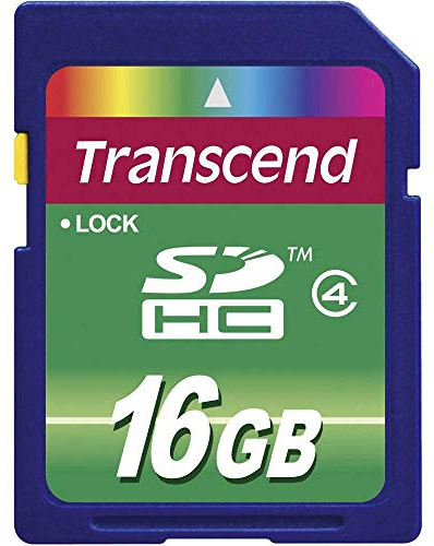 Transcend 16GB SDHC Class 4 (Standard) Memory Card