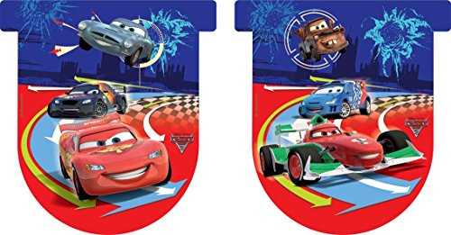 Disney Plastic Flag Banner Cars 2