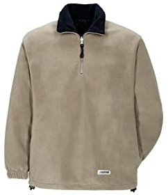 Planam 0351040 Outdoor Relax Fleecetroyer, Camel/Marine, Größe XS