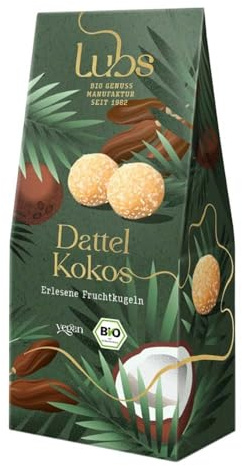 LUBS Dattel-Kokoskonfekt, 100g