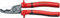 Intercable MS25-F 181442 Kabelschere Geeignet für (Abisoliertechnik) Alu- und Kupferkabel, ein- und