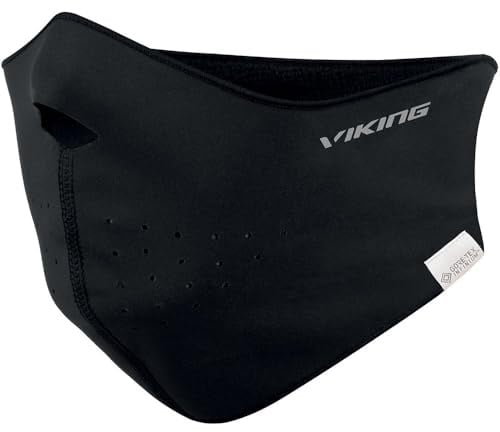 VIKING Kälteschutz für Mund und Nase mit Gore Windstopper 2008, 09, Schwarz