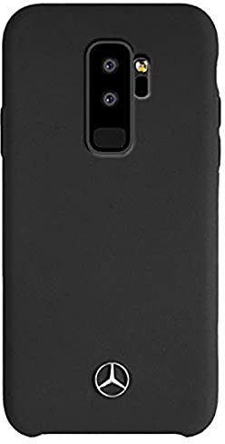 Mercedes MEHCS9LSILBK Silicone Line - Tasche für Samsung Galaxy S9 + Schwarz 6.2 Zoll