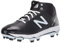 New Balance Herren 4040v5 Molded Baseballschuh, schwarz/weiß, 47 EU