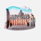 Vatican City Rome Italy 3D Fridge Magnet Souvenir Gift,Home & kitchen Decoration Magnetic Sticker Vatican City Italy Refrigerator Magnet Collection