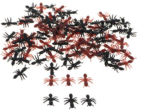 100 Stücke Ameisen Insekt Bug Figur Kinder Witz Streich Spielzeug Halloween Party Prop - Gemischt