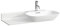 Laufen INO Waschtisch, 1 Hahnloch, mit Überlauf, Keramikablage Links, 900x450, weiß, Farbe: Weiß - H8133010001041