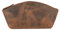 Londo Pochette en Cuir Véritable en Forme de Gondole – Trousse Maquillage Femme, Sac de Pochette Toilette, Sac à Cosmétique avec Fermeture éclair, Pour Voyage Rangement (Cannelle)