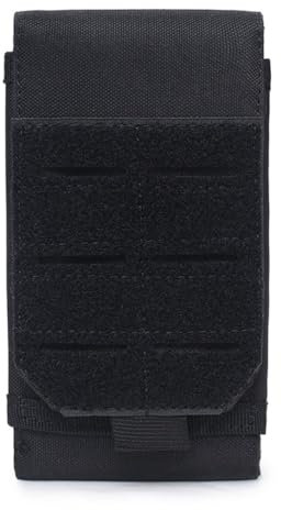 Pochette Téléphone Molle, Molle Sac pour Téléphone Mobile Poche Ceinture Petit Sac Ceinture Tactique en Nylon 1000D