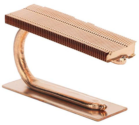 High Performance Red Copper Radiator for Hard Drives, Single Tube Heatsink for Solid State Hard Drive M.2 2280 SSD, Fast Cooling, Computer Accessories