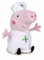 Play by Play Peppa Wutz Krankenschwester 20 cm Plüschtier Rosa