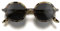 LONDON MOLE® Artist sonnenbrille | Coole runde gläser | Herren damen unisex | Federscharniere