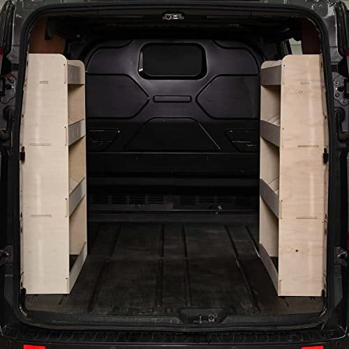 VANIFY - Kompatibel mit Mercedes VITO L2 (Long) 2003+ Fahrzeugeinrichtung Fahrzeugregale, doppelte Regale hinten