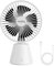 Miady Desk Fan 5000mAh, 135° Auto-oscillating USB C Rechargeable Portable fan, Battery Operated 3 Speed Table Fan for Home Office Travel Outdoor and Camping