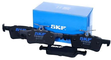 SKF Scheibenbremse Bremsbelag VKBP 90600-4er Set - Position Hinterachse Höhe 77mm Länge 154mm Breite 83mm Dicke 14mm - OE Qualität