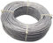 TEKLiNe Câble en acier galvanisé 100 mètres 5 mm avec 72 fils commerciaux charge 750 kg, câble galvanisé de 5 mm commercial 100 m avec 72 fils de charge