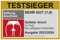 50x Testsieger Arschtest/Malle Aufkleber/Festival Sticker/Party Sticker/Sauf Sticker/Party/Flirten/Bier Sticker/Sauf Sticker/Saufen/Flirt Sticker (50)
